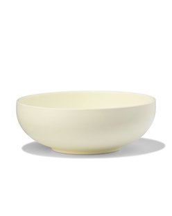 HEMA Kom Ø14.5cm aardewerk geel (geel)