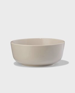 HEMA Kom Ø11cm Knap new bone china grijs (grijs)