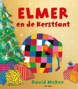 Elmer en de Kerstfant - kartonboek