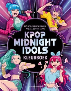 KPop Midnight Idols kleurboek