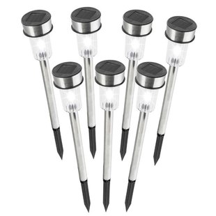 Solarlamp Rvs 7 Stuks