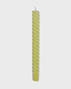 HEMA Huishoudkaars ⌀2.2x24.5cm gedraaid groen (lichtgroen)