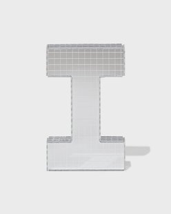 HEMA Discoletter I 10x9x10cm (zilver)