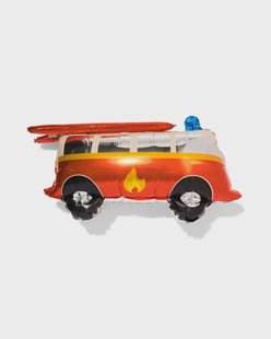 HEMA Folieballon brandweerauto 50cm