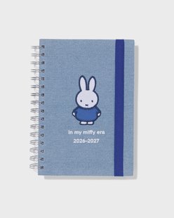 HEMA Nijntje schoolagenda 2026-2027 16.5x21.6cm denim