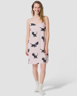 HEMA Takkie damesnachthemd jersey lichtroze (lichtroze)