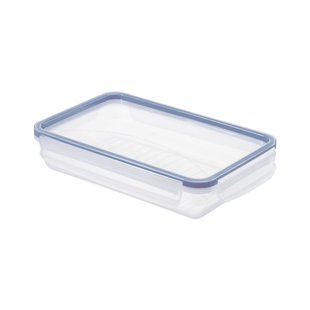 Vershouddoos 1 Liter Vlak Clic & Lock Blauw