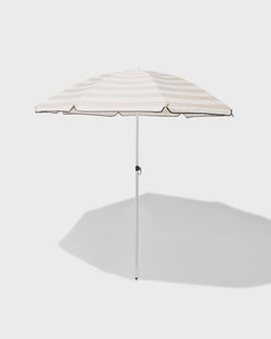 HEMA Parasol ⌀170cm UV 80 strepen beige