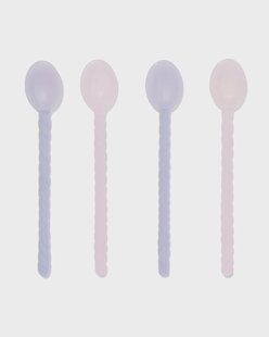 HEMA Lepeltjes glas pastel - 4 stuks