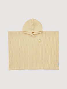 Kinderponcho Paco van biokatoen, in verschillende maten