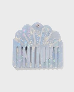 HEMA Haarkam met spiegel 8x7.3cm schelp