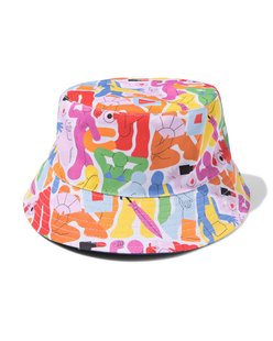 HEMA Omkeerbare buckethat Pride (multicolor)