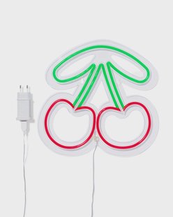 HEMA Neon led-lamp 29x30cm kersen