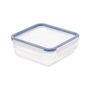 Vershouddoos Vierkant 0,8 Liter Clic & Lock Blauw