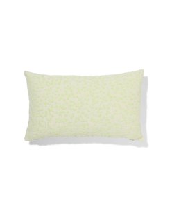 HEMA Kussenhoes 50x30cm velours stippen groen (groen)