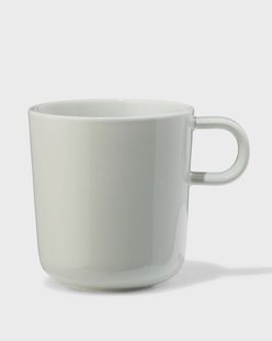 HEMA Cappuccinomok 350ml Knap new bone china blauw (blauw)