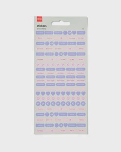 HEMA Stickervellen voor planner - 6 stuks