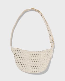 HEMA Heuptas 15x10x5cm hartjes (gebroken wit)