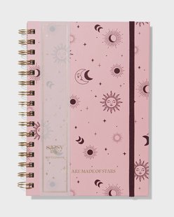 HEMA Sassy me notitieboek A5 gelinieerd zonnetjes (multicolor)