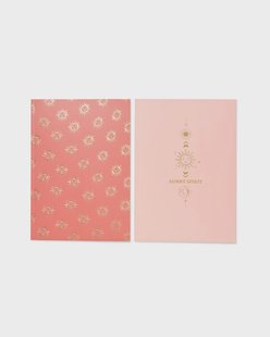 HEMA Sassy me schriften A4 geruit 10mm - 2 stuks (multicolor)