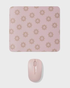 HEMA Sassy me draadloze muis en muismat (oudroze)