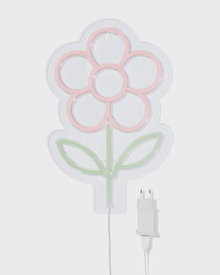 HEMA Neon led-lamp 40x26x1.3cm bloem (multicolor)