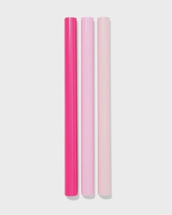 HEMA Kaftpapier 300x50cm roze - 3 stuks (roze)