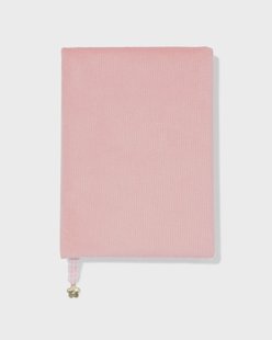 HEMA Notitieboek A5 gelinieerd rib roze (roze)