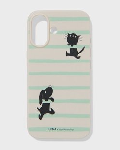 HEMA Takkie en Siepie telefoonhoes 19.8x7.5x1.4cm thermoplast