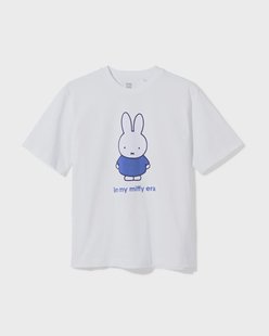 HEMA Nijntje T-shirt voor volwassenen 'in my miffy era' maat S (wit)