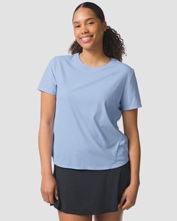 HEMA Damessportshirt lichtblauw (lichtblauw)
