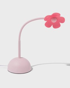HEMA Leeslamp 13.5x9x27cm bloem (roze)