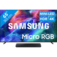 Samsung Micro RGB 65 R85H (2026) + Samsung HW-S60D Zwart (2024)