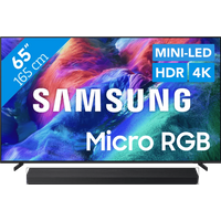 Samsung Micro RGB 65 R95H (2026) + Samsung HW-QS90H (2026)