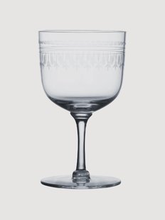 Mondgeblazen kristallen wijnglazen Ovals, 4-delig