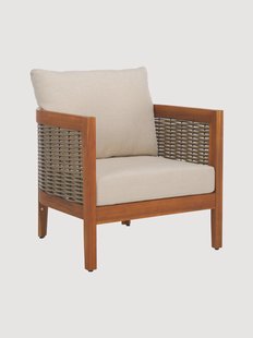 Tuinarmstoelen Amanda van acaciahout, 2-delig