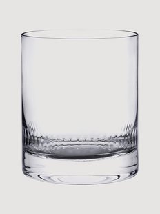 Mondgeblazen kristallen whiskyglazen Spears, 2-delig