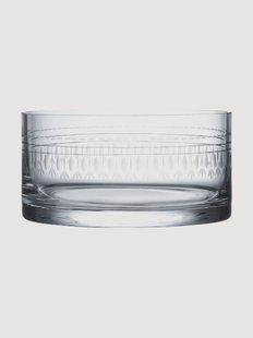 Mondgeblazen kristallen ijsemmer Ovals