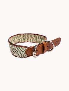 Handgemaakte hondenhalsband Amal