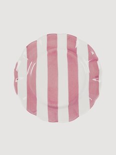 Handbeschilderd saladebord Stripe