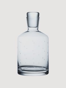 Mondgeblazen kristallen karaf Stars, 800 ml