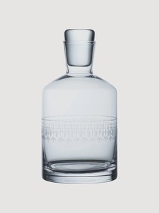 Mondgeblazen kristallen karaf Ovals, 800 ml