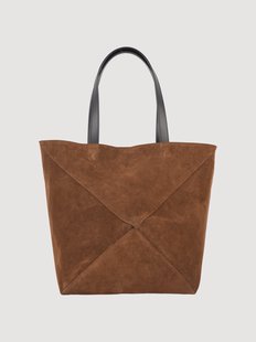 Handgemaakte su&egrave;de handtas Cruza