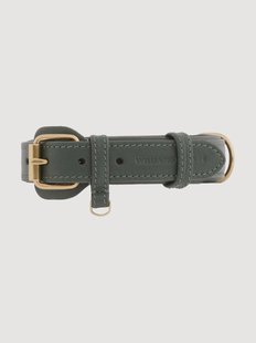 Handgemaakte leren hondenhalsband Plain