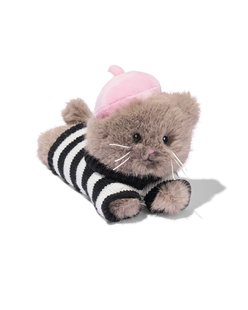 HEMA Knuffel 20x11x13cm kat met baret