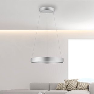 E-Clipse LED hanglamp, stone, Ø70 cm, metaal, CCT - PURE PURE E-Clipse - Woonkamer - Modern - 1 lamp