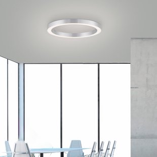 Lines Round LED plafondlamp, diamond, Ø 50 cm, CCT - PURE PURE Lines Round - Woonkamer - Modern - Metaal - Rond