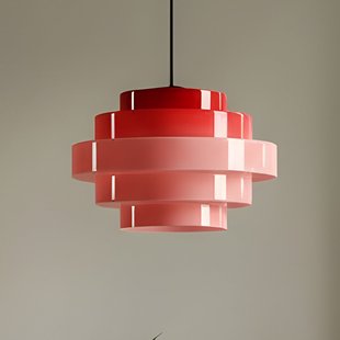 Filo hanglamp, rood, Ø 28 cm, glas ALDEX - Eetkamer - Scandinavisch - 1 lamp