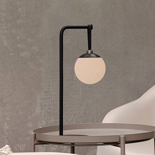 Odin LED-decolamp op accu, zwart/wit, IP44 Dyberg Larsen - Modern - Kunststof - 1 lamp