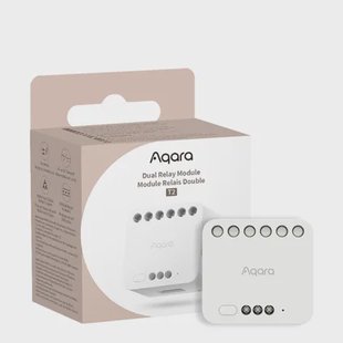 Aqara Relaismodule Dual Relay Module T2 - 2-kanaals - Zigbee - 100-250v Ac/dc